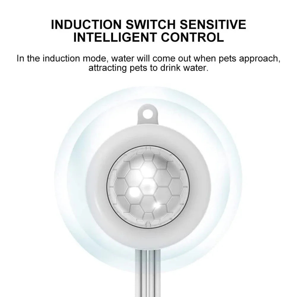 Pet Water Dispenser With Motion Sensor Cats USB Interface