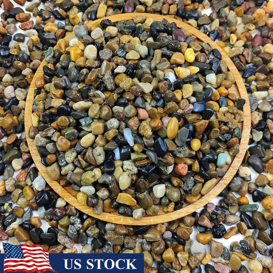 5lbs Pea Gravel Aquarium River Rocks for Plants Fish Tank