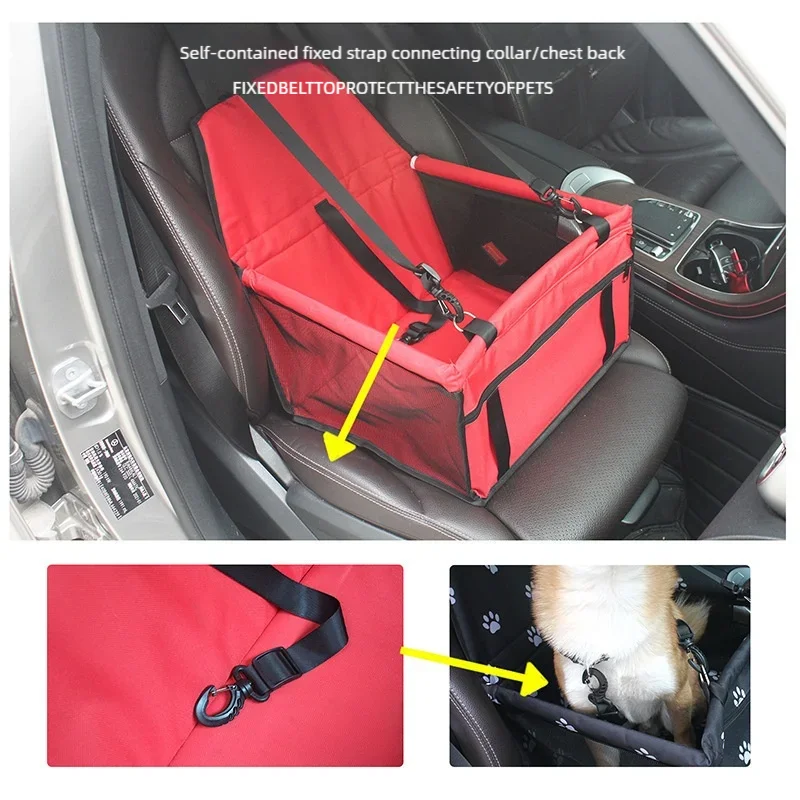 Breed All Breeds Dog Car Seat Cover Foldable Hammock