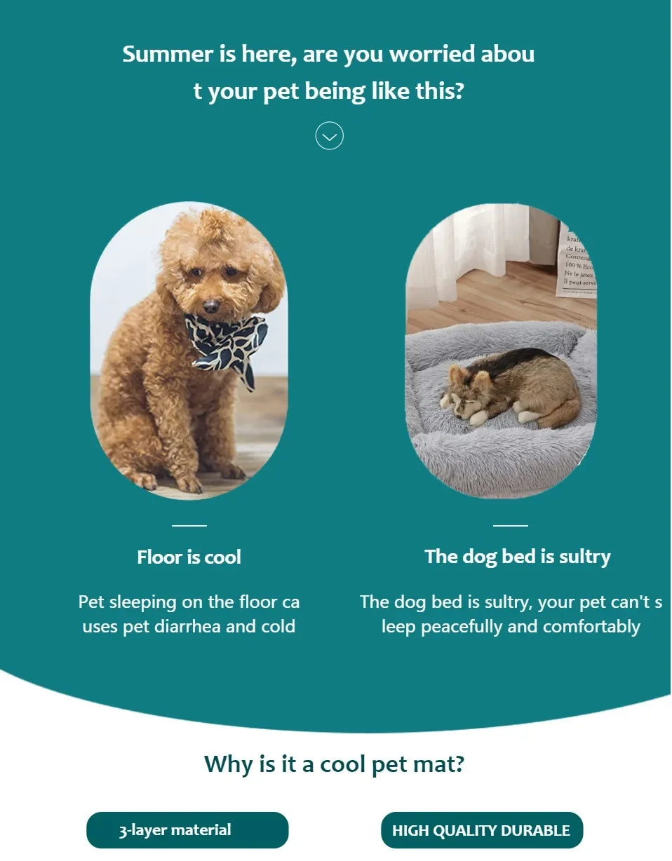 YTYINCN Dog Cooling Mat Self Cooling Pad For Pets And Dogs