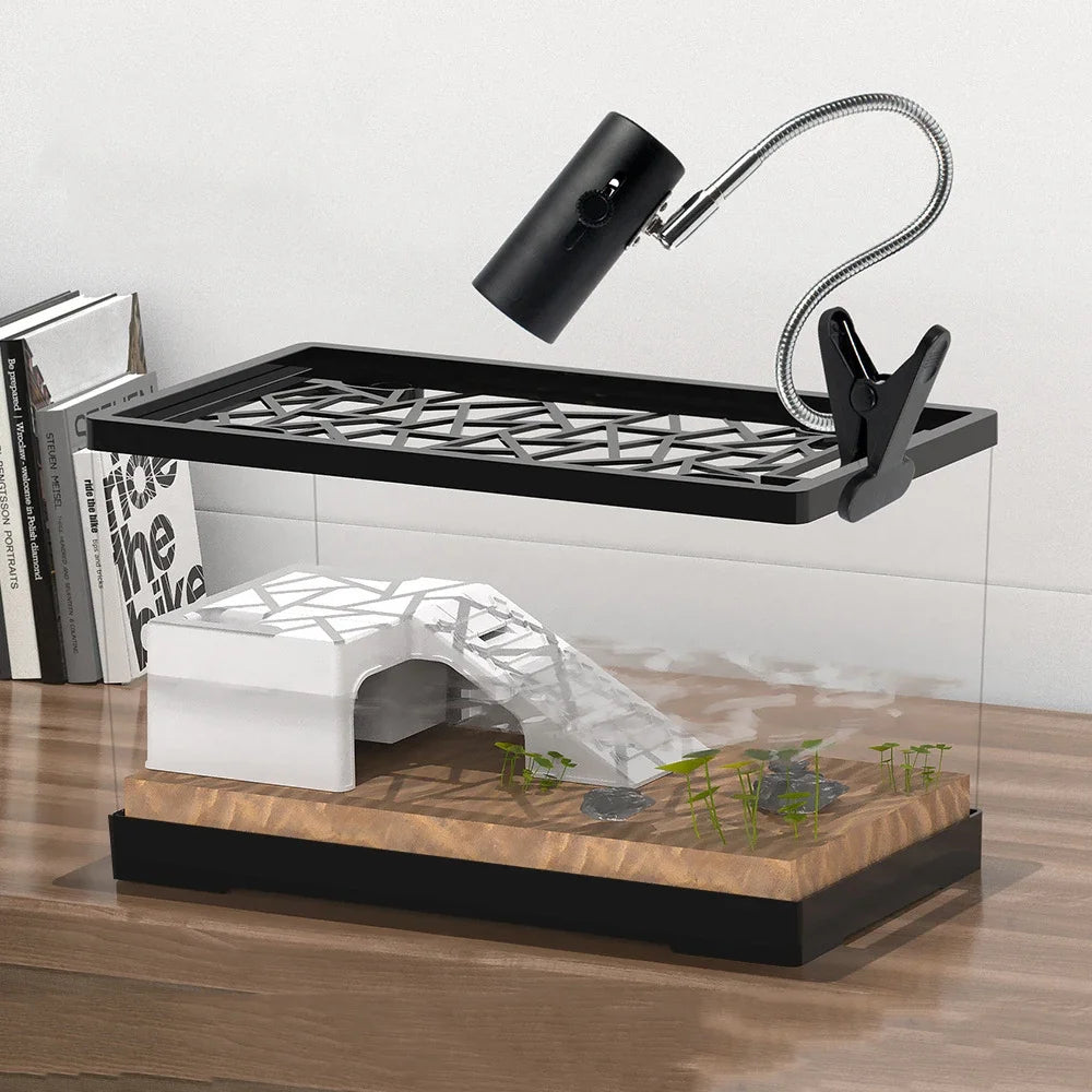 Choice Transparent Acrylic Turtle BreedingBox For Reptile Habitat TerrariumSystem