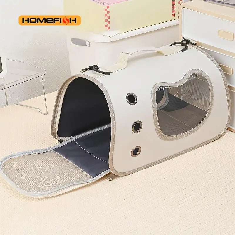 Foldable Portable Pet Carrier Bag for Small Dogs and Cats Breathable