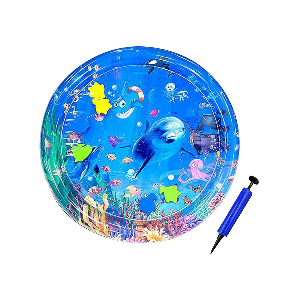 Shunmaii Cat Water Mat With Air Pump For Indoor Cats