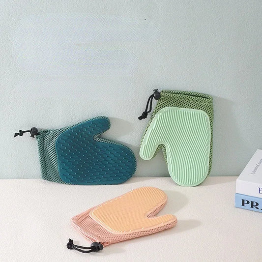 Pet Glove Cat Grooming Glove Hair Deshedding Brush Remover Dog Comb for Bath Clean and Massage