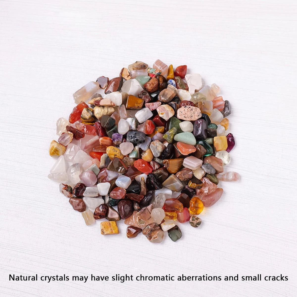 Runyangshi Natural Stones Mixed Crystal Gravel For Aquarium Decoration