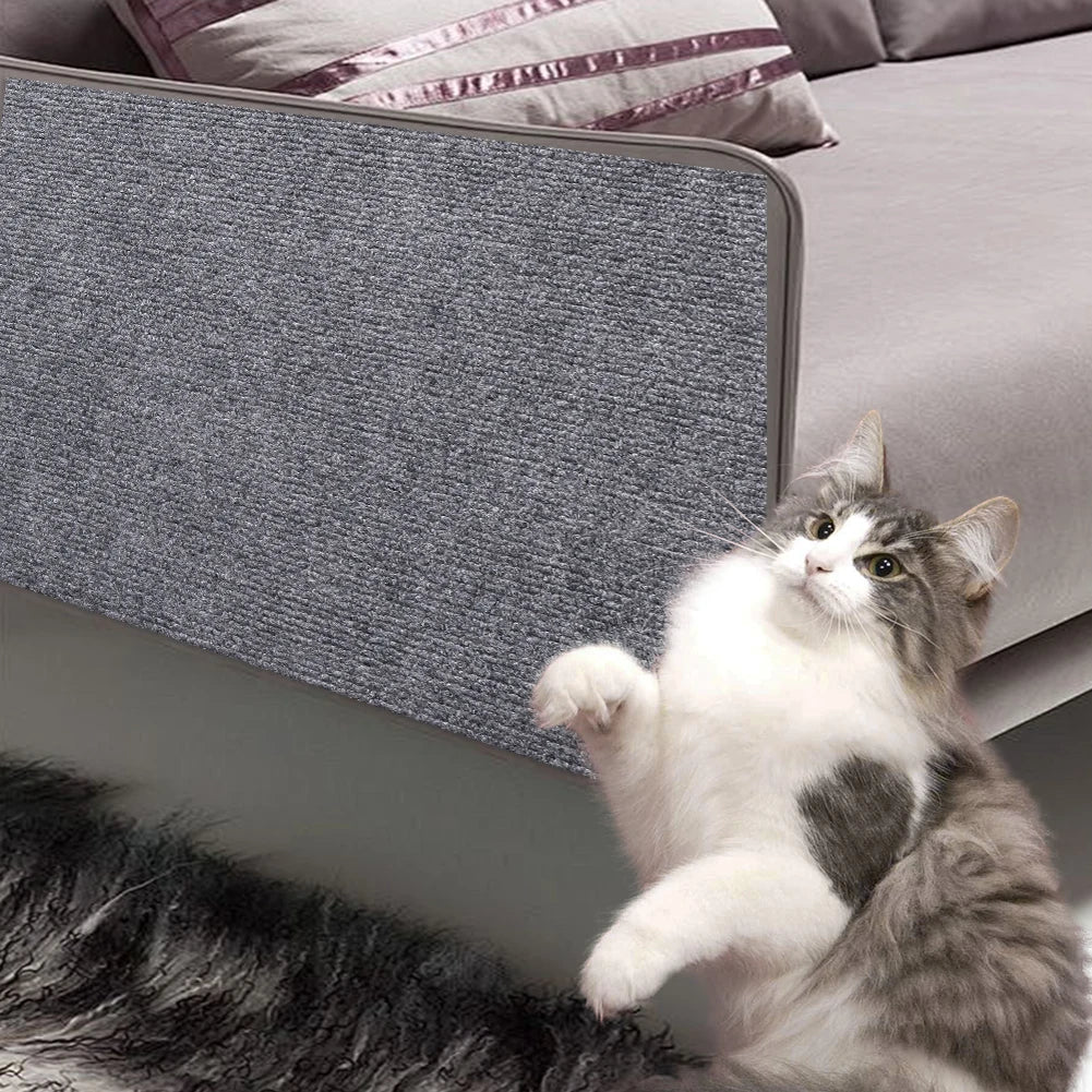 Self-Adhesive Carpet Cat Scratcher Board Sofa Protector