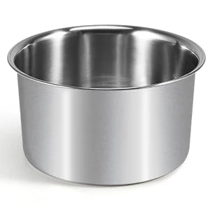 Raised Dog Bowl Stand for Large Dogs | Farmhouse Feeder w/ 2 Stainless Bowls | Waterproof Wood Board & Rustic Brown Design