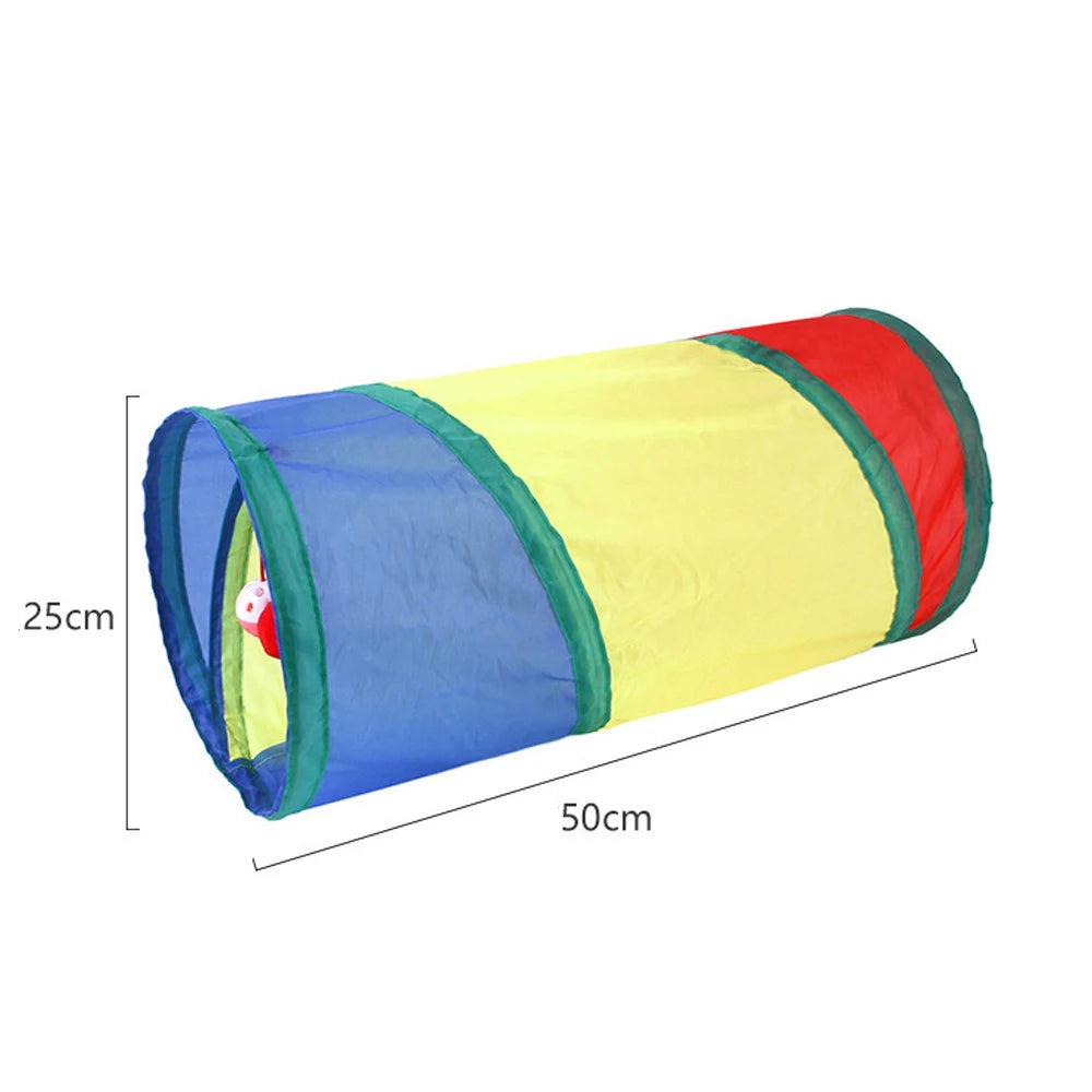 Cat Tunnel Tube Foldable Cat Toys For Interactive Fun