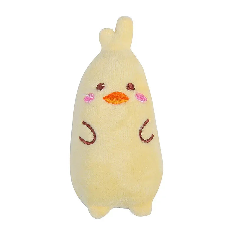 1 Piece Catnip Plush Cat Toy Oval Plush Puppet Toy Cat Throwing Toy Pet Cat Accessories