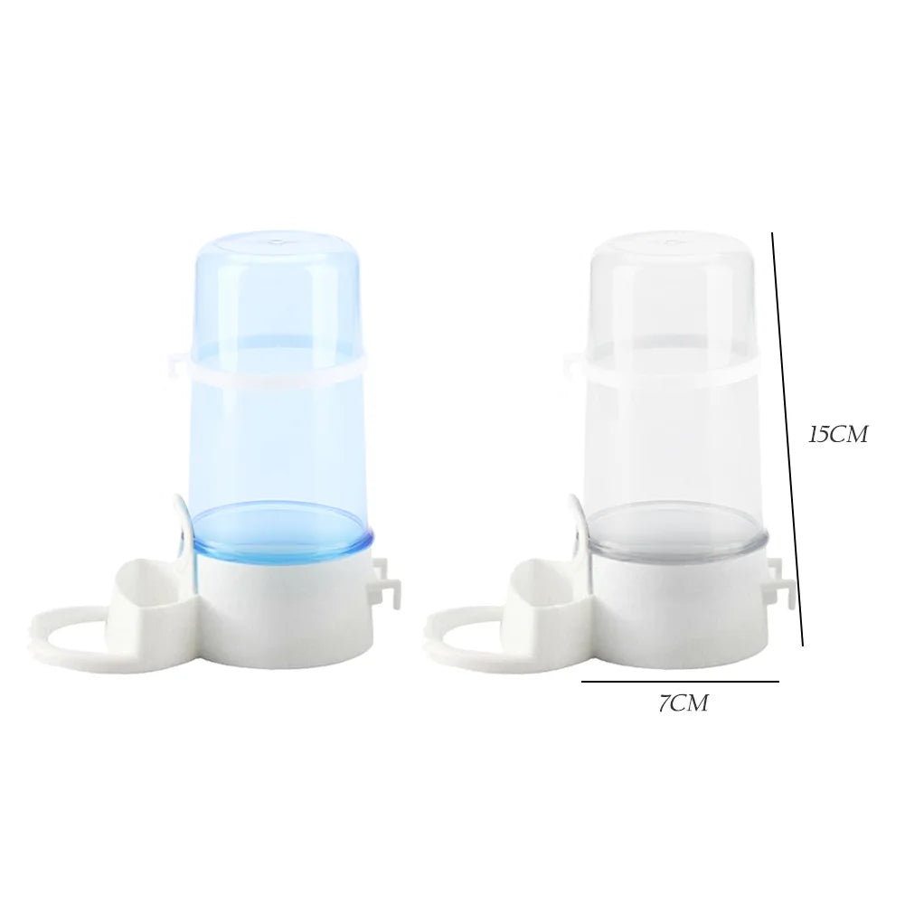 Bird Water Drinker Feeder Container Automatic Cage Bottle