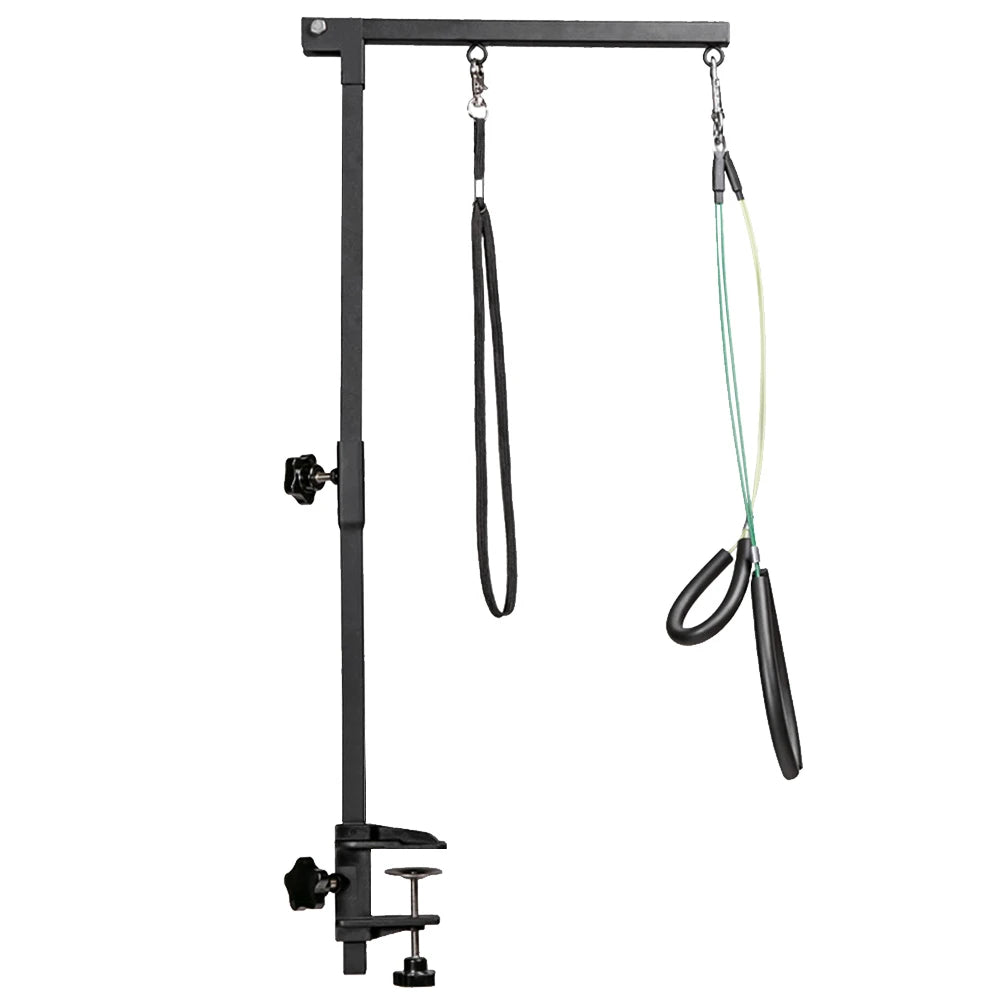 ANENGCN Dog Shower Stand With Restraint Rope Foldable Grooming Desk