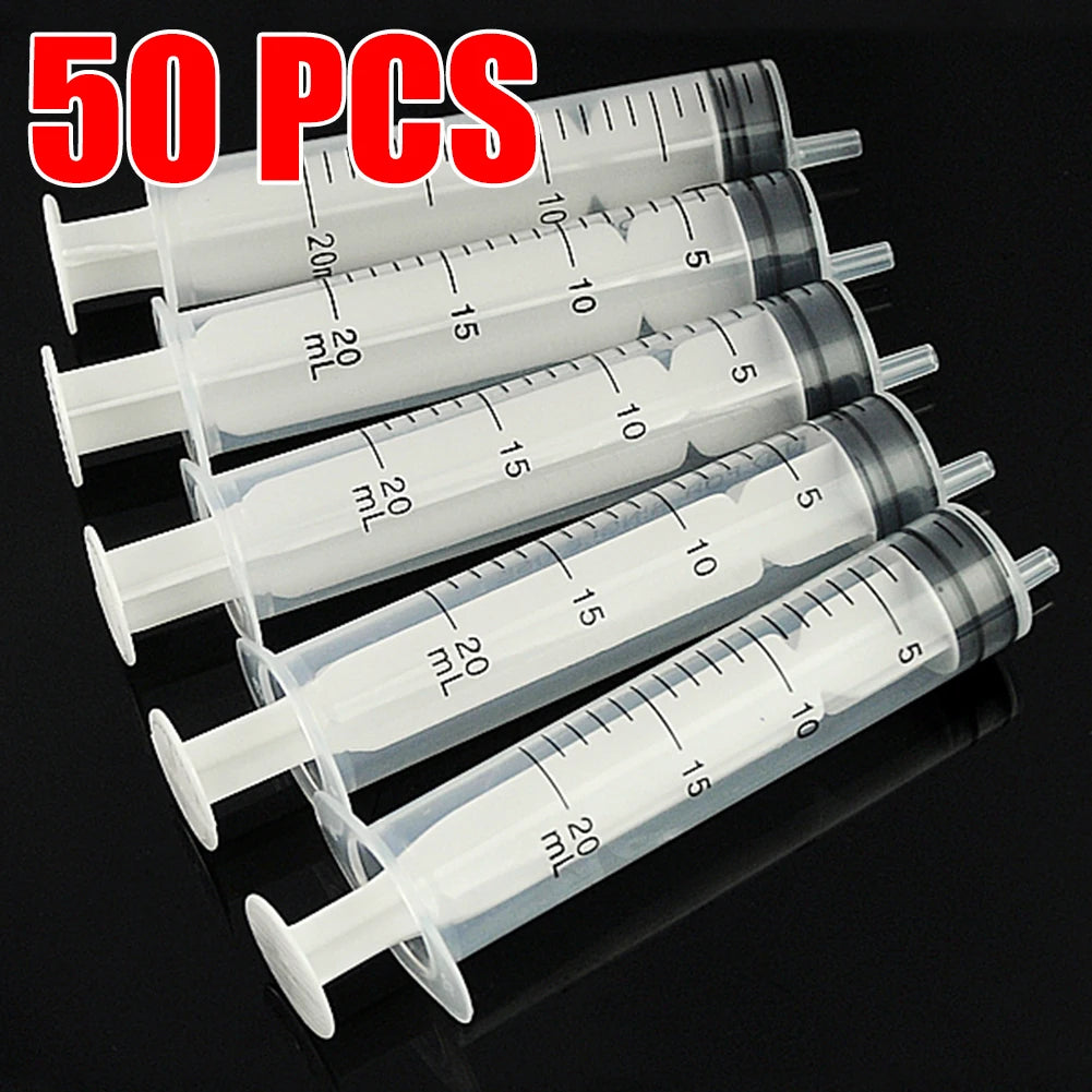 Choice Plastic Syringe Set No Needle For Nutrients Pack