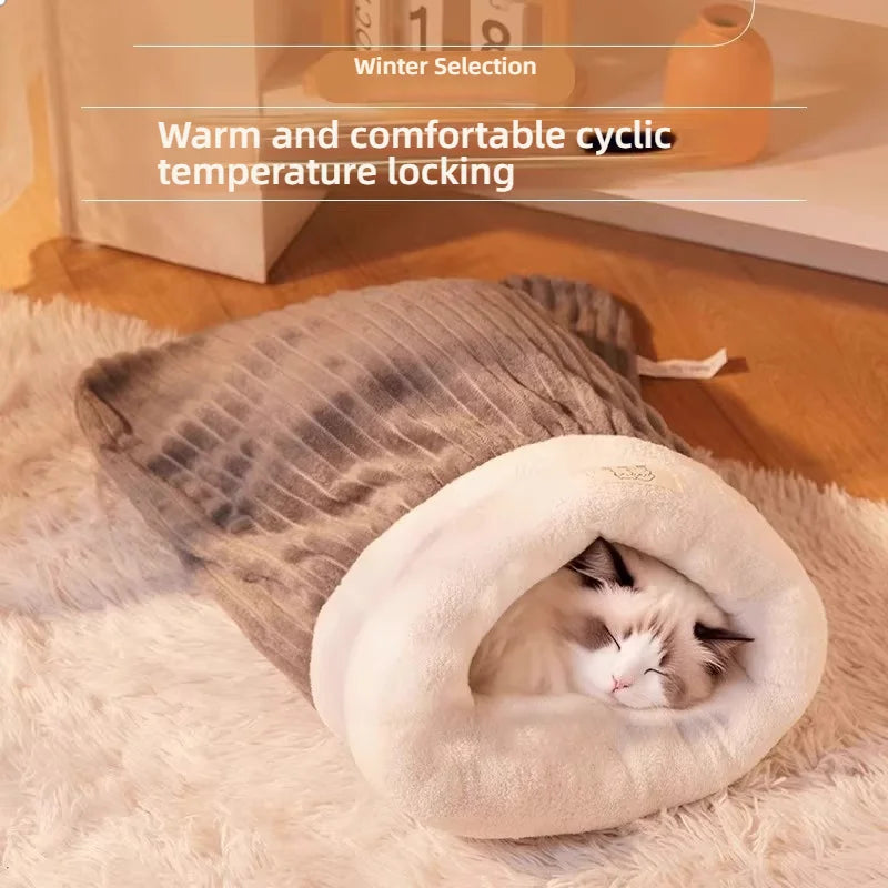 ZhejiangChoice Portable Cat Bed Cozy Travel Nest