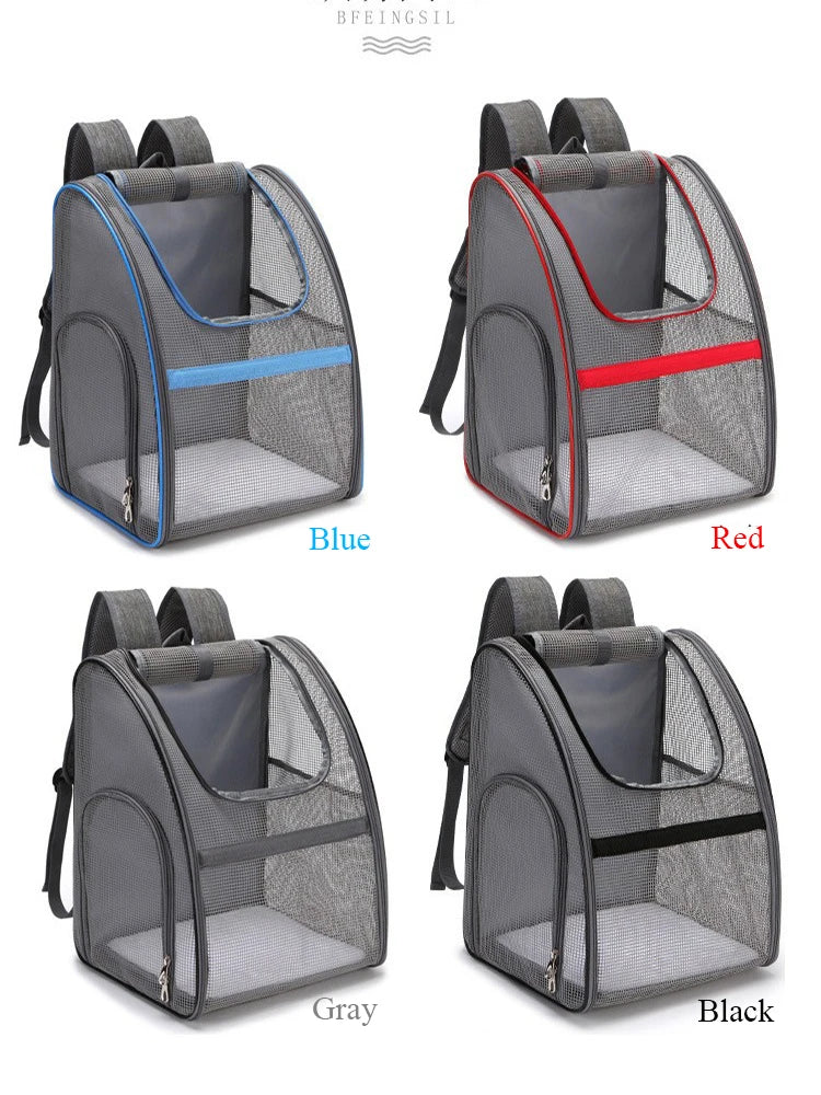 Transparent Pet Backpack Carrier For Dogs And Cats Travel