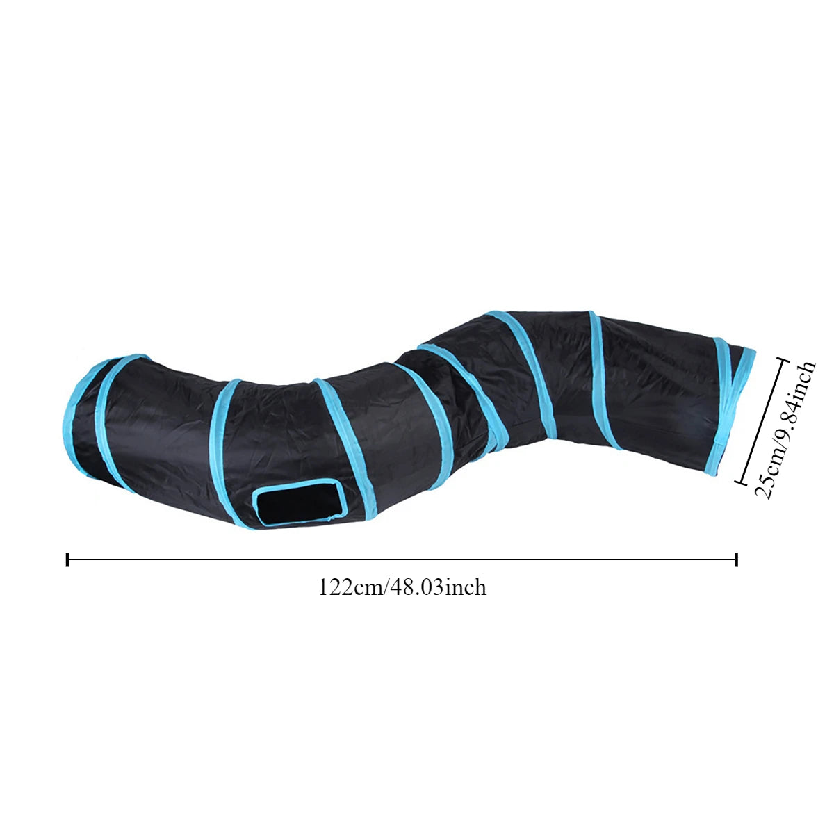 Cat Tunnel Tube Foldable Cat Toys For Interactive Fun