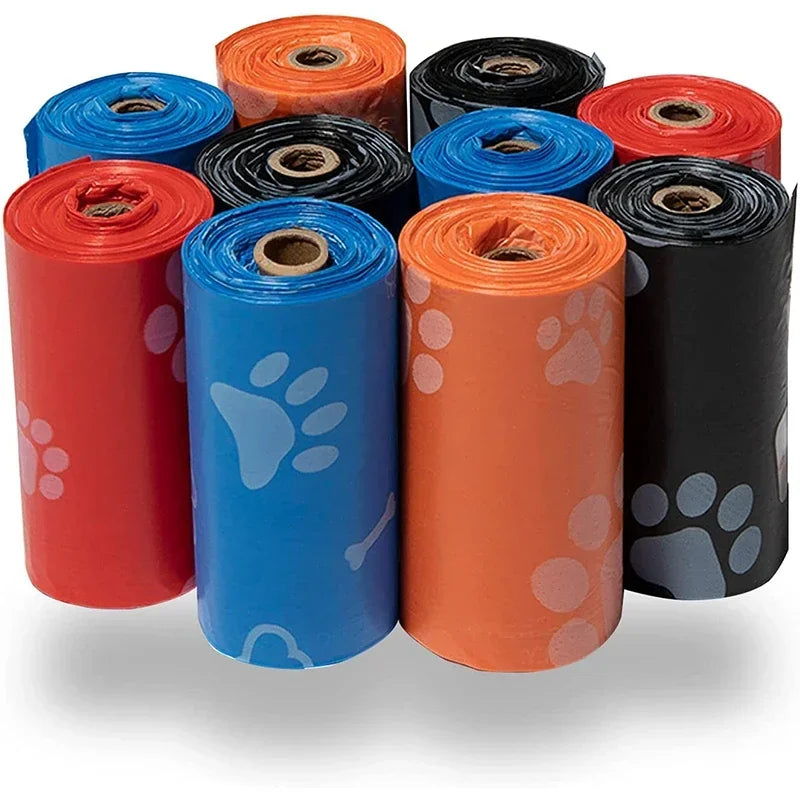 120 Rolls Dog Poop Bags 15 Bags Per Roll Refill Outdoor