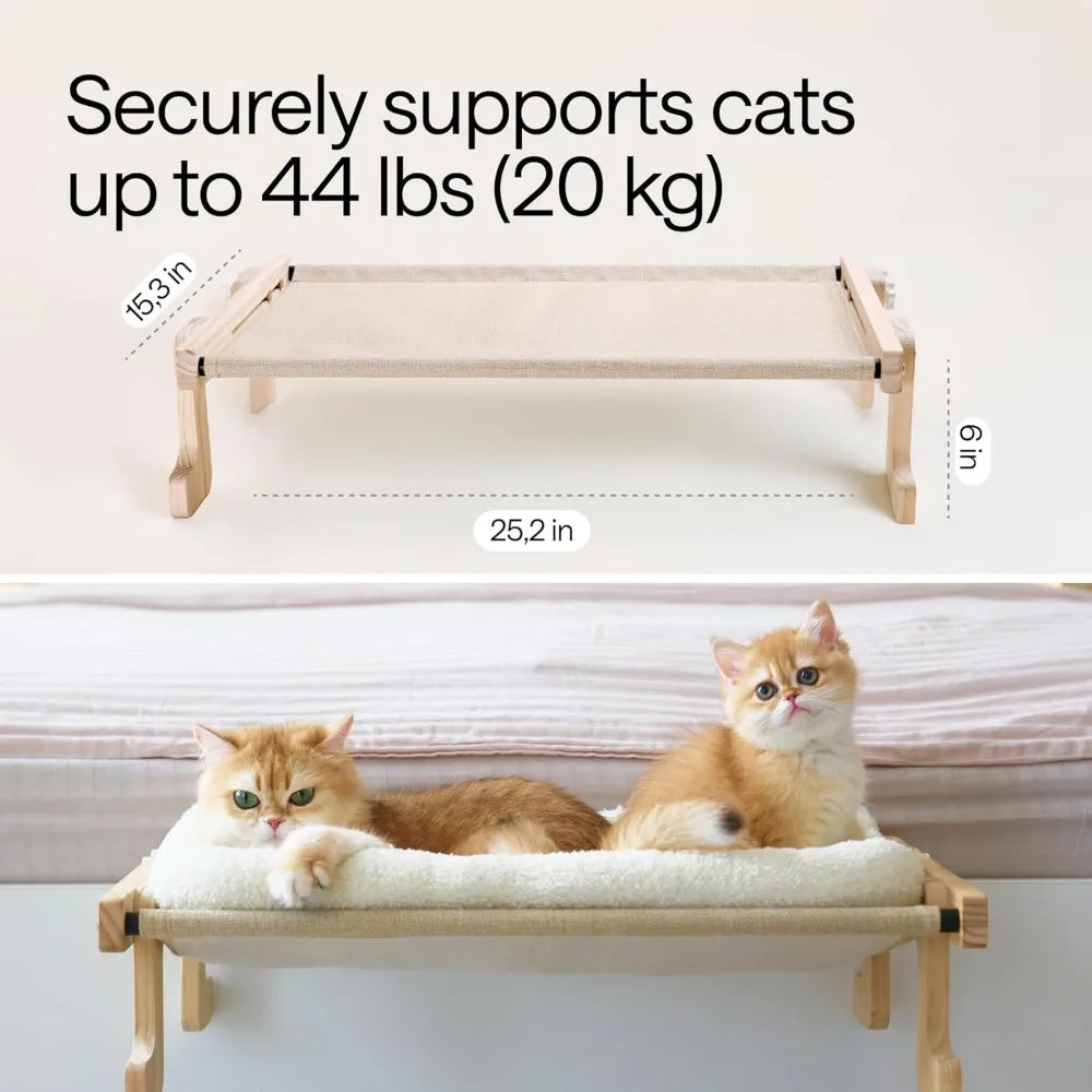 Wonder Family 4 In 1 Elevated Cat Couch Bed Holds 44 Lbs