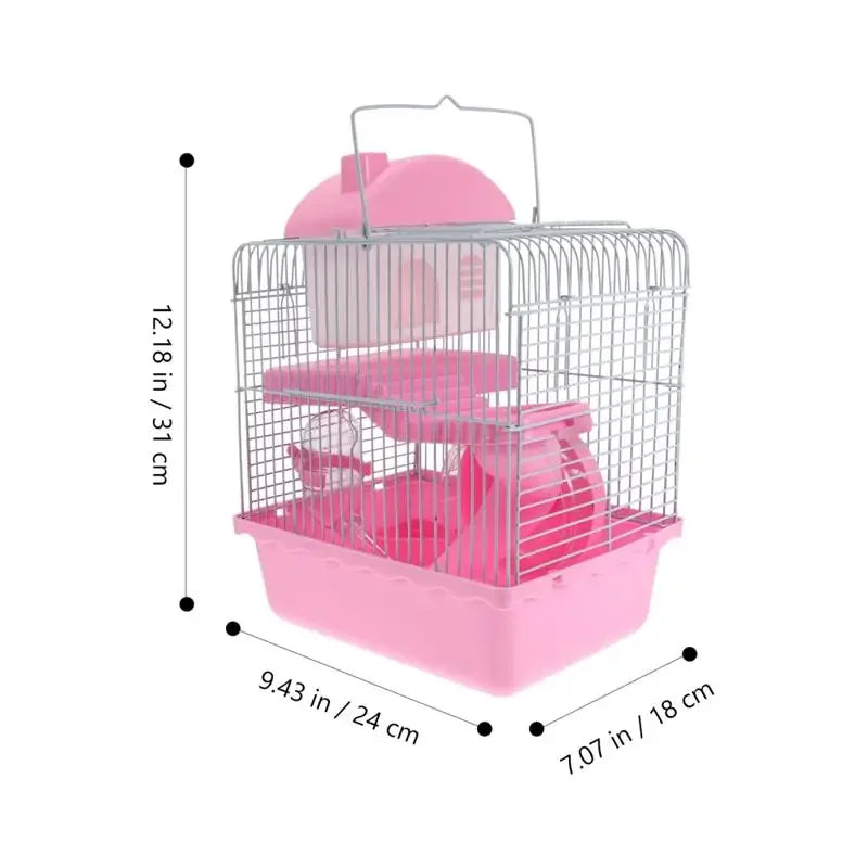 Zhejiang Double Layer Hamster Cage Luxury Villa Pet House