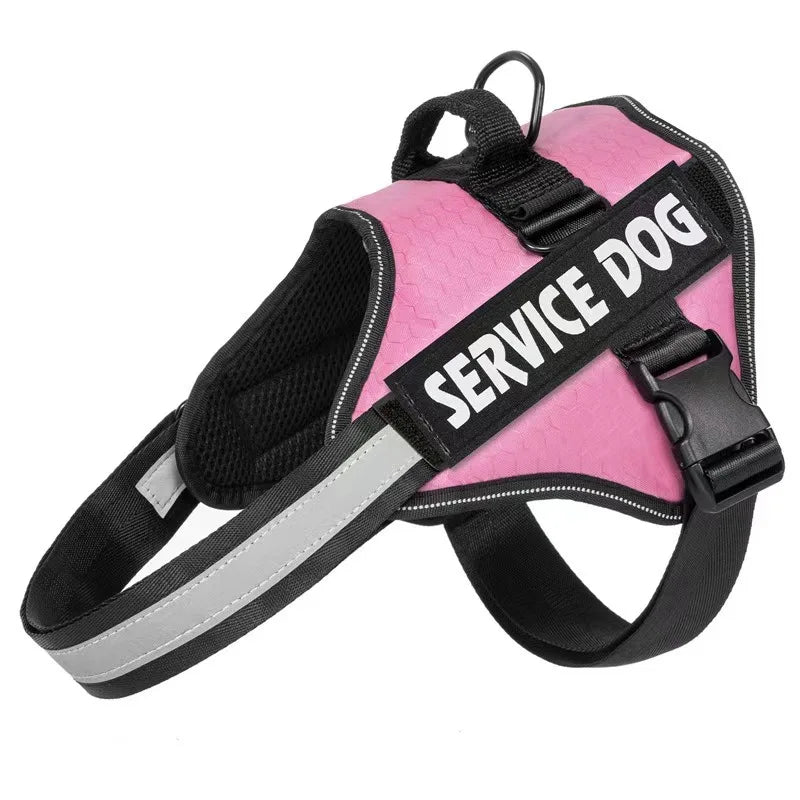 Dog Chest Strap Night Reflective Adjustable Explosion Proof Large Dog Tank Top Traction Rope Specially Designed for Walking