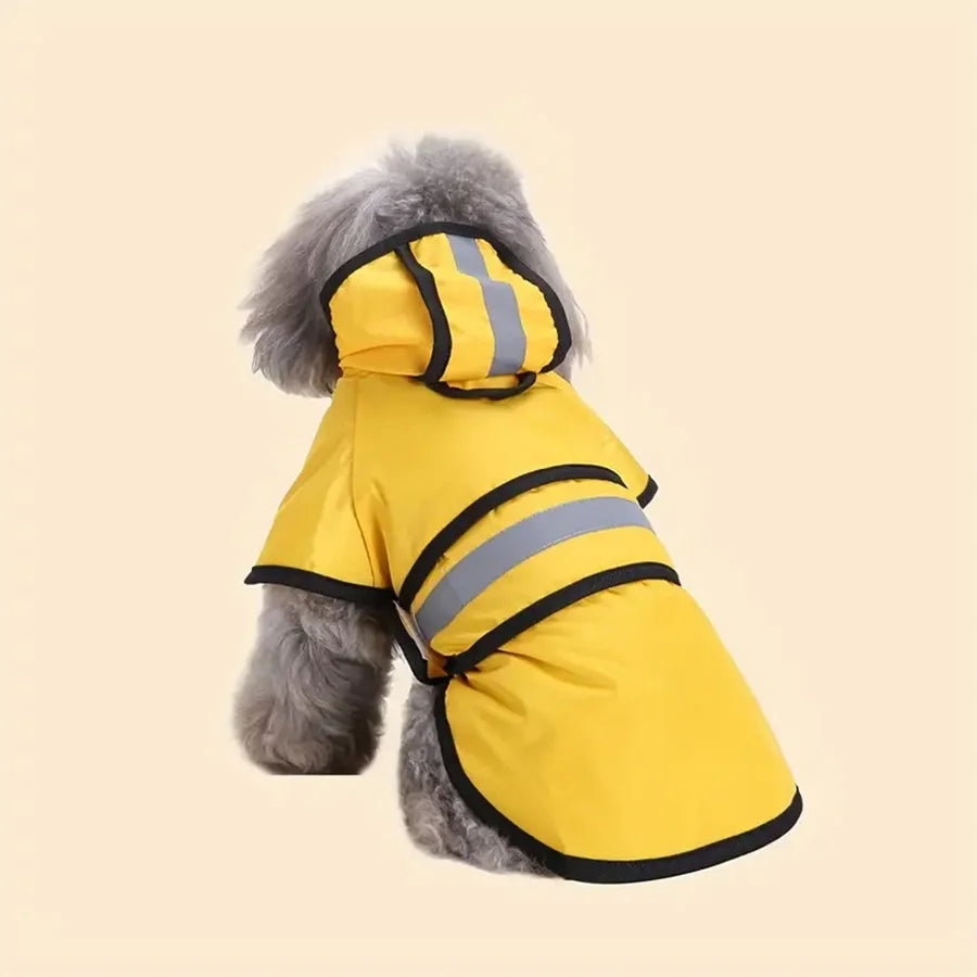 High-concerned Adjustable Waterproof Windproof Dog Raincoat