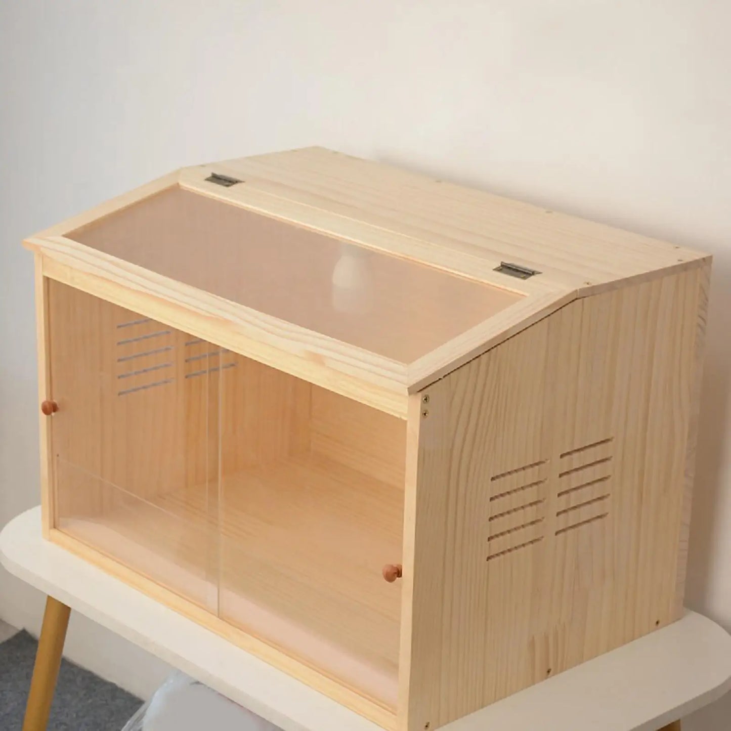 Wooden Chick Brooder Box Small Animals Hamster Habitat