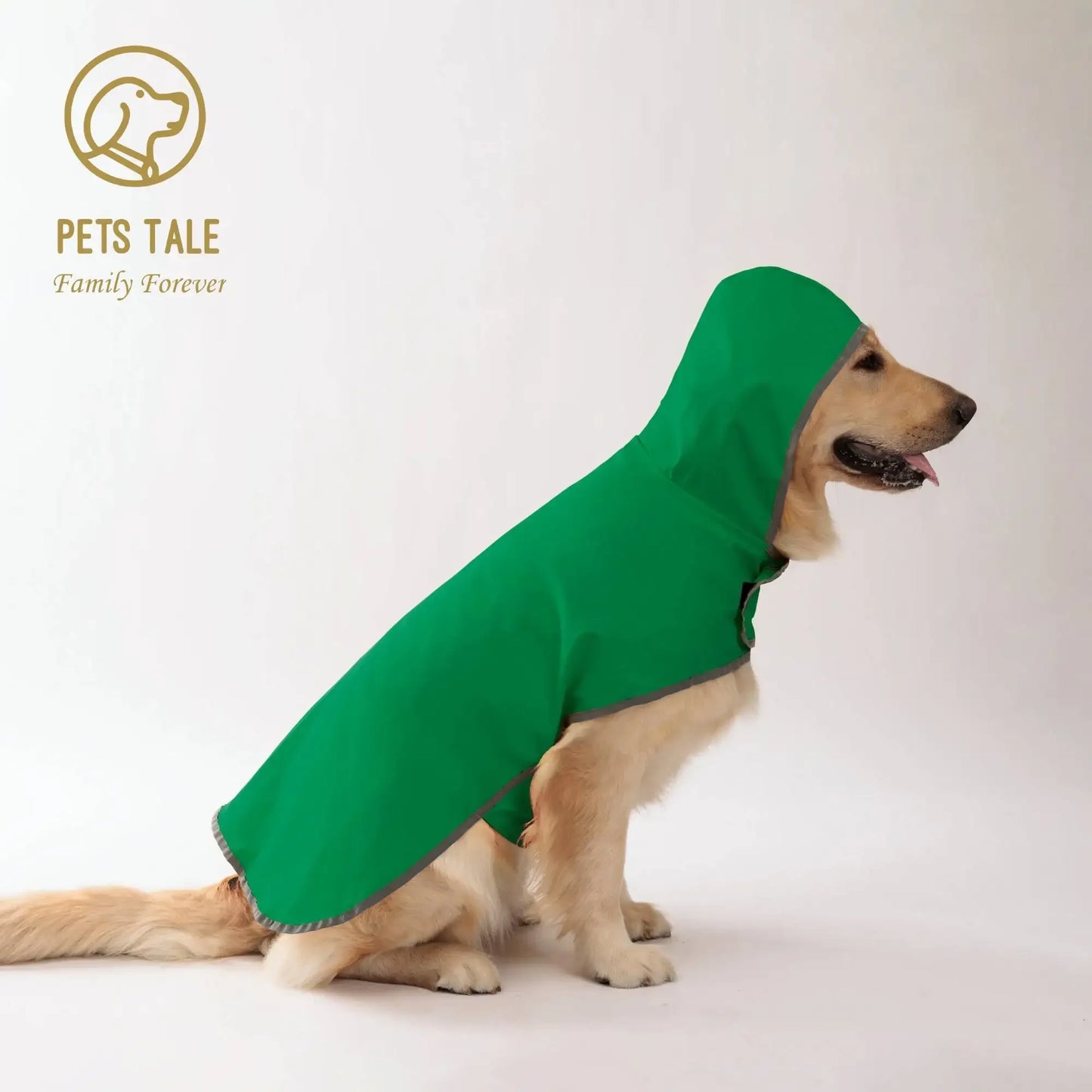 PETS TALE All Weather Dog Raincoat Waterproof Durable Coat