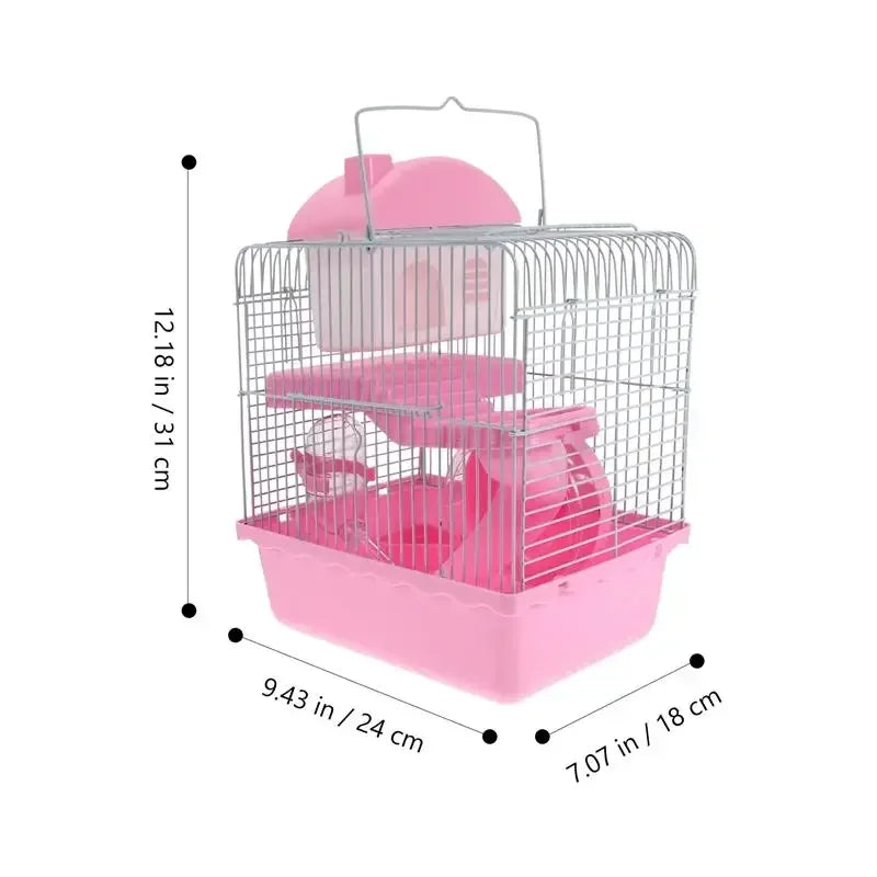 Zhejiang Double Layer Hamster Cage Luxury Villa Pet House