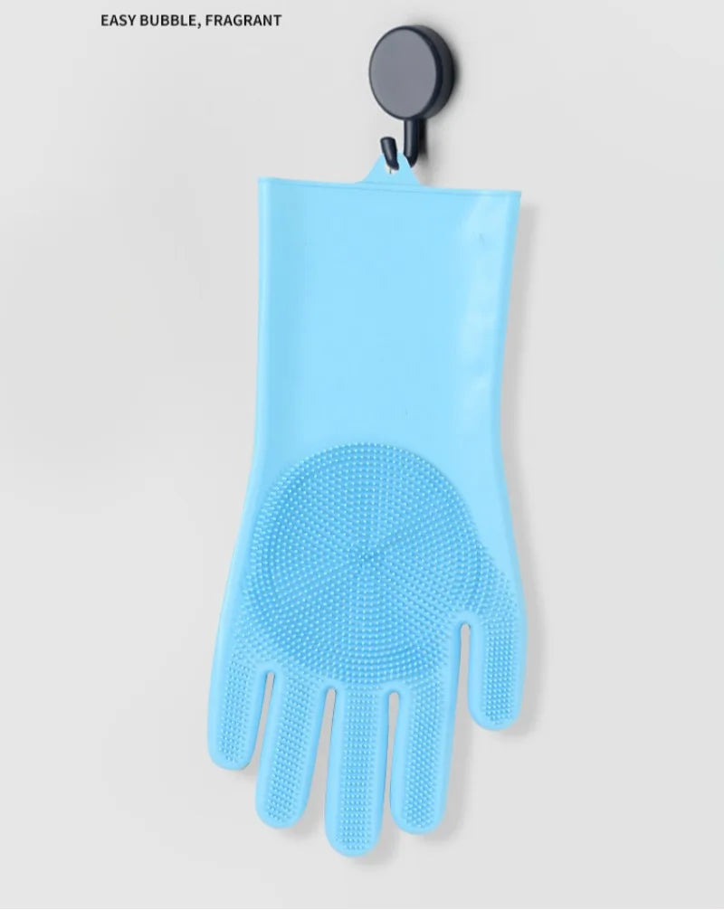Pet Bath Gloves Thickened Bite Proof Dog Cat Grooming Cleaning Brush Accessories
