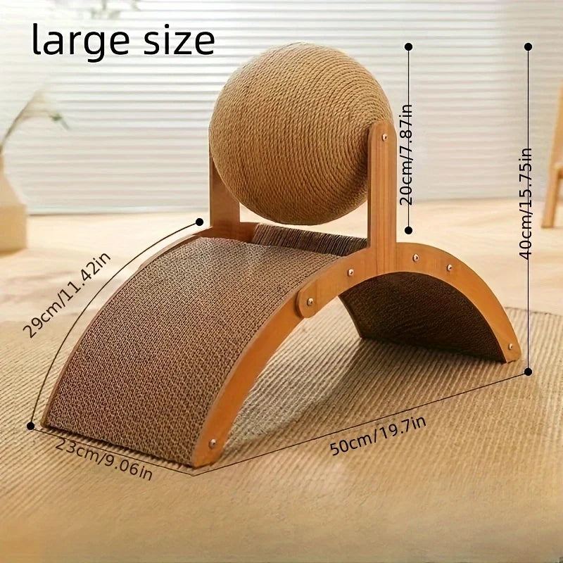 CZBNYXCN Ferris Wheel Cat Scratching Board And Ball Wear Resistant