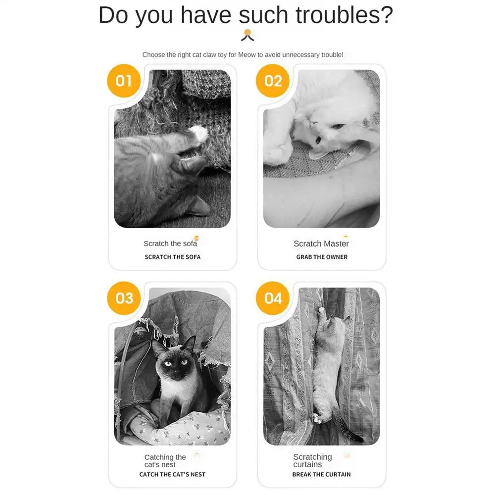 Cat Accessories 2In1 Cat Scratching Board For Furniture Protection