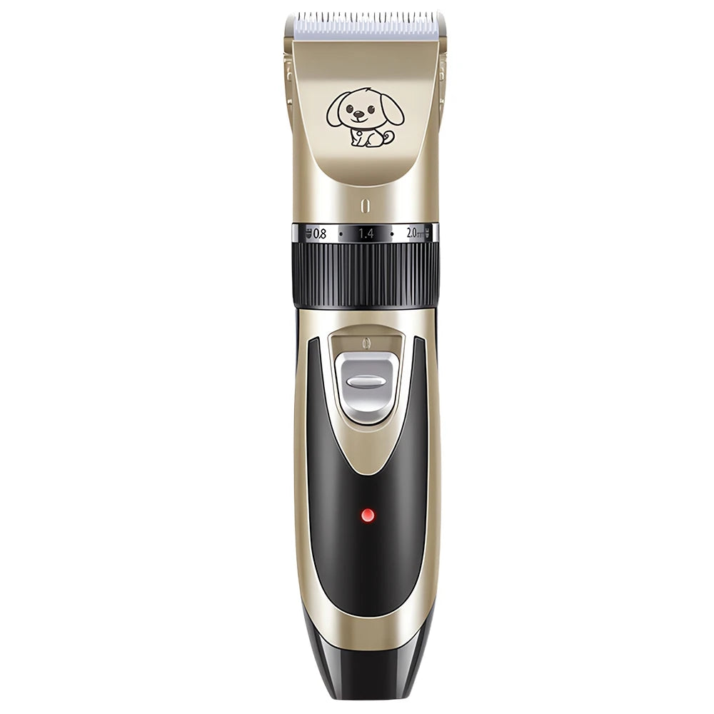 Professional Cat Dog Hair Clipper Grooming Kit Rechargeable Pet Hair Trimmer Shaver Set Animals Hair Cutting Machine Low-Noise